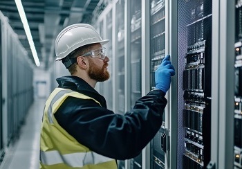 Монтаж  сетей дворового освещения. - Инженерные, электромонтажные работы